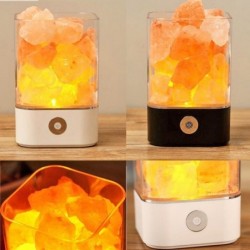 Crystal salt lamp - negative ion light - USBLights & lighting