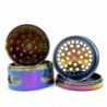 Stylish grinder - for herbs / tobacco - 4-layers - rainbow color zinc alloy - frog / spider / skullMills - Grinders
