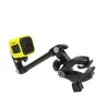 Clamp clip mount - selfie stick - flex jaw - for GoPro Hero 8 9 10 Xiaomi YI 4K SJ4000 SJ5000 SJ6000Mounts