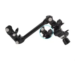 Clamp clip mount - selfie stick - flex jaw - for GoPro Hero 8 9 10 Xiaomi YI 4K SJ4000 SJ5000 SJ6000Mounts