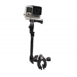 Clamp clip mount - selfie stick - flex jaw - for GoPro Hero 8 9 10 Xiaomi YI 4K SJ4000 SJ5000 SJ6000Mounts