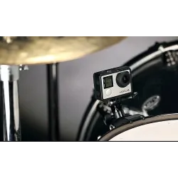 Clamp clip mount - selfie stick - flex jaw - for GoPro Hero 8 9 10 Xiaomi YI 4K SJ4000 SJ5000 SJ6000Mounts