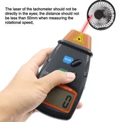 Digitale laser toerenteller - snelheidsmeter - contactloos - RPMDiagnose