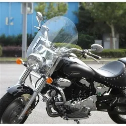 Motorcycle oval mirrors - chrome - universal - 10mm threadMirrors