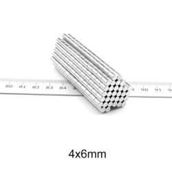 N35 - neodymium magnet - strong round disc - 4mm * 6mmN35