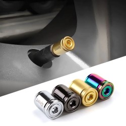 Sport - ventielen voor autobanden - anti-diefstal doppen - zinklegering - 4 stuksWiel onderdelen