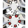 Velgafdekking - beschermmoeren - met clip - 17 mm - 20 stuksWiel onderdelen