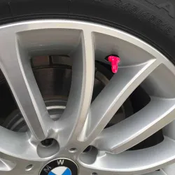 Autoband wielventielen - lichtgevende doppen - penisvormig - 4 stuksVentieldoppen
