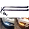 Knipperlichten auto - dual mode / kleur - LED - DRL - 12V - 2 stuksDagrijverlichting (DRL)