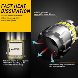 Car bulb - LED Canbus lamp - DRL - 1157 / P21/5W / BAY15D - 2 piecesDaytime Running Lights (DRL)