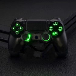 Multi-kleuren verlichte D-pad - thumbsticks - DTF-knoppen - LED - kit voor PS4-controllerReparatie