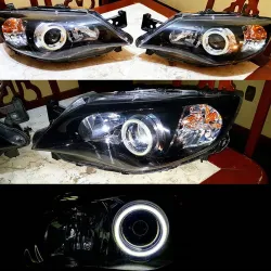 Car / motorcycle headlight - COB - LED - DRL - angel eye - Halo Ring lamp - 12VLights