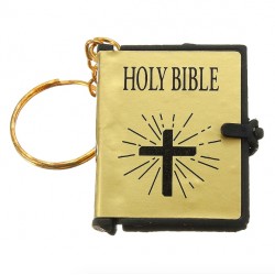 Mini Bijbelboek - sleutelhangerSleutelhangers