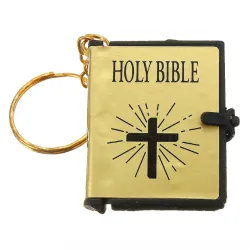 Mini Bijbelboek - sleutelhangerSleutelhangers