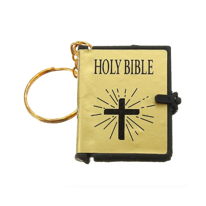 Mini Bijbelboek - sleutelhangerSleutelhangers