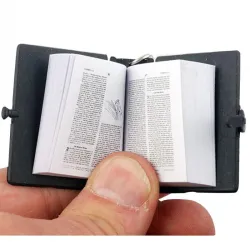 Mini Bijbelboek - sleutelhangerSleutelhangers