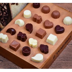Siliconen mal - voor chocolade / gelei - non-stickBakvormen