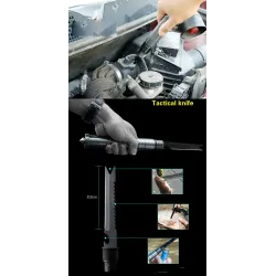 Multifunctionele schop - tuin / militair / kampeergereedschap - opvouwbaarSurvival gereedschap
