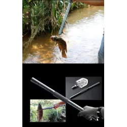 Multifunctionele schop - tuin / militair / kampeergereedschap - opvouwbaarSurvival gereedschap