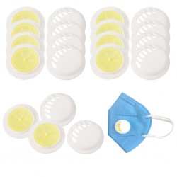 10 stuks - Gezichts- / mondmasker luchtklepfilters - vervangend filterMondmaskers