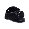 Warm winter leather hat - with neck / face cover / ear flaps - Russian / Soviet badgeHats & Caps