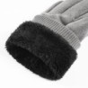 Elegante warme handschoenen - touchscreen-functie - met een decoratieve knopHandschoenen