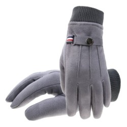 Wintersuède handschoenen - touchscreen-functie - winddicht - antislip - unisexHandschoenen