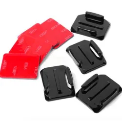 Platte / gebogen zelfklevende stickers - voor GoPro - 8 stuksAccessoires
