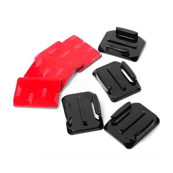 Platte / gebogen zelfklevende stickers - voor GoPro - 8 stuksAccessoires