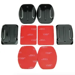 Platte / gebogen zelfklevende stickers - voor GoPro - 8 stuksAccessoires