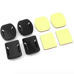 Flat / curved adhesive mount stickers - for GoPro - 8 piecesAccessories