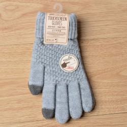 Warm thick winter gloves - touch screen function - cashmereGloves