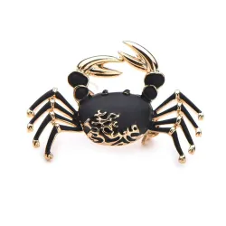 Elegante broche - krabvormBroches