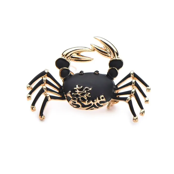 Elegante broche - krabvormBroches