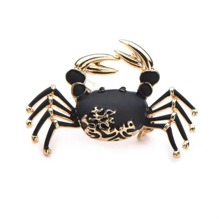 Elegante broche - krabvormBroches