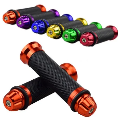 Stuurgrepen voor motorfietsen - rubberen kappen - 22 mm / 24 mmHand Grips & End