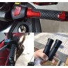 Handvatten motorfiets - aluminium / rubber - 22 mm - voor Suzuki / universeelHand Grips & End