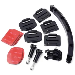 GoPro Hero - Sjcam - helmet extension arm kit - selfie photo - curvedAccessories