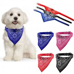 Verstelbare halsband met sjaal - voor honden / katten / huisdierenDieren & huisdieren
