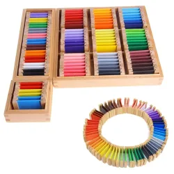 Kleuren leren - houten puzzel - educatief speelgoedHouten