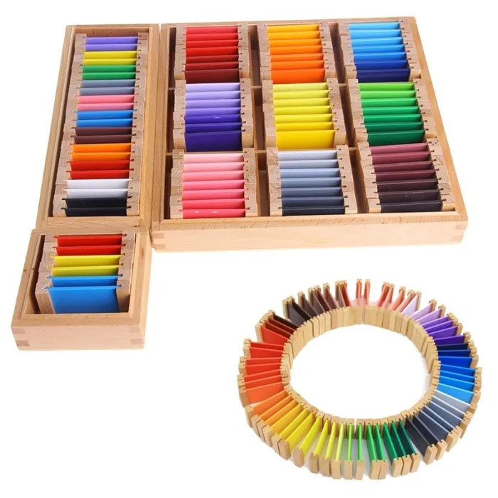 Kleuren leren - houten puzzel - educatief speelgoedHouten