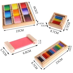 Kleuren leren - houten puzzel - educatief speelgoedHouten