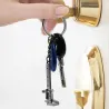 Sleutelhanger met mini-schuifmaatSleutelhangers