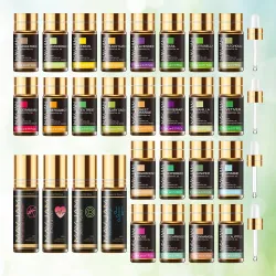 Puur natuurlijke etherische oliën - voor massage / baden / diffusers - 28 stuksLuchtbevochtigers