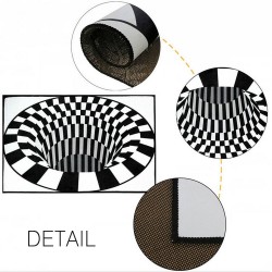 3D geometrische visie - optische illusie - antislip tapijt - matTapijten