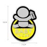 Baby In Car - 3D aluminum car sticker - waterproofStickers