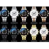 Modieus quartz horloge - roestvrij staalHorloges