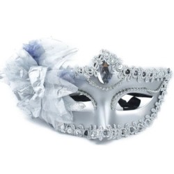 Sexy Venetian eye mask - with diamonds / feathers / flowers - for Halloween / masqueradesMasks