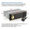 Bluetooth car radio - 4.1 Inch - 1 Din - remote control - HD - 12V - USB - AUXDin 1