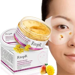Oogmasker - anti-wallen - anti-rimpel - mango / gouden osmanthus - 40 stuksHuid
